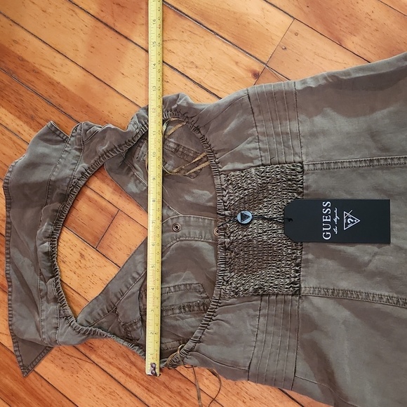 Oliver green Guess halter mini dress - Picture 7 of 7